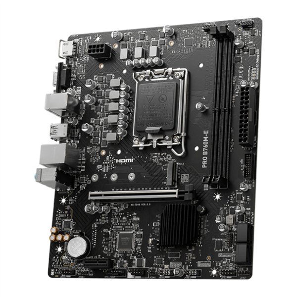 PROB760M-EDDR5 wr 03a MSI B760M-E PRO DDR5 LGA1700 M-ATX Motherboard