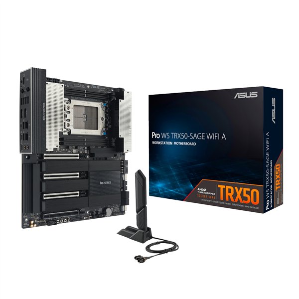 PROWSTRX50-SAGEWIFIA Asus-Pro-WS-TRX50-SAGE-WIFI-A-sTR5-CEB-Motherboard wr 01a Asus Pro WS TRX50-SAGE WIFI A sTR5 CEB Motherboard