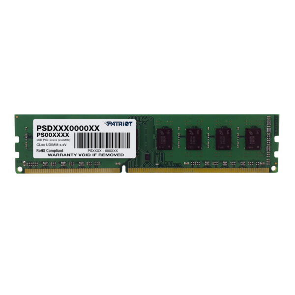 PSD34G160081 Patriot-Signature-Line-4GB-1600MHz-DDR3-Single-Rank-Desktop-Memory wr 01 Patriot Signature Line 4GB 1600MHz DDR3 Single Rank Desktop Memory