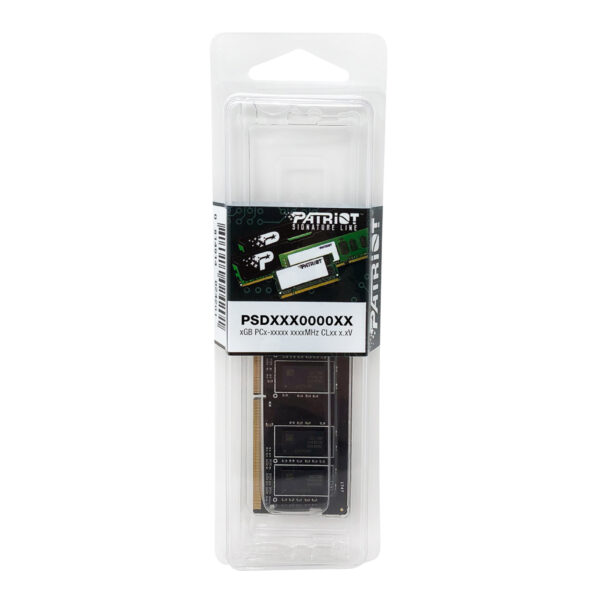 PSD416G320081S Patriot-Signature-Line-16GB-3200MHz-DDR4-Single-Rank-SODIMM-Notebook-Memory wr 05 Patriot Signature Line 16GB 3200MHz DDR4 Single Rank SODIMM Notebook Memory
