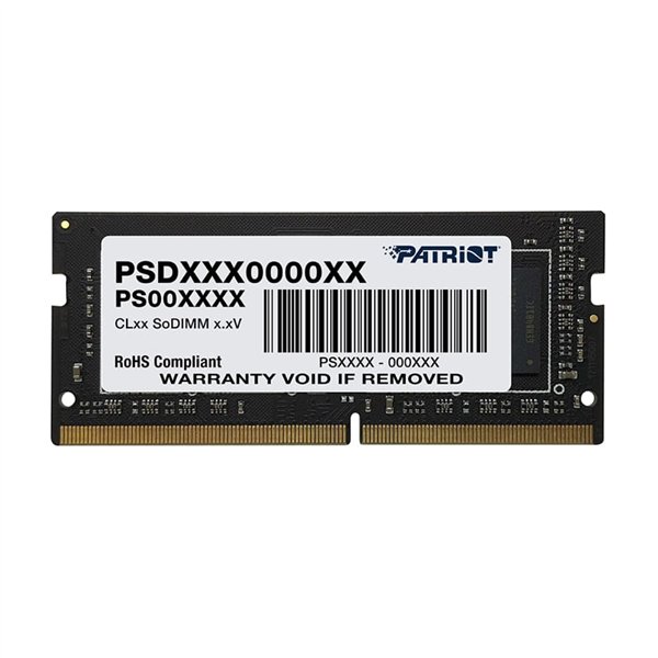 PSD48G266681S wr 01 Patriot Signature Line 8GB DDR4 2666MHz Single Rank SODIMM Notebook Memory