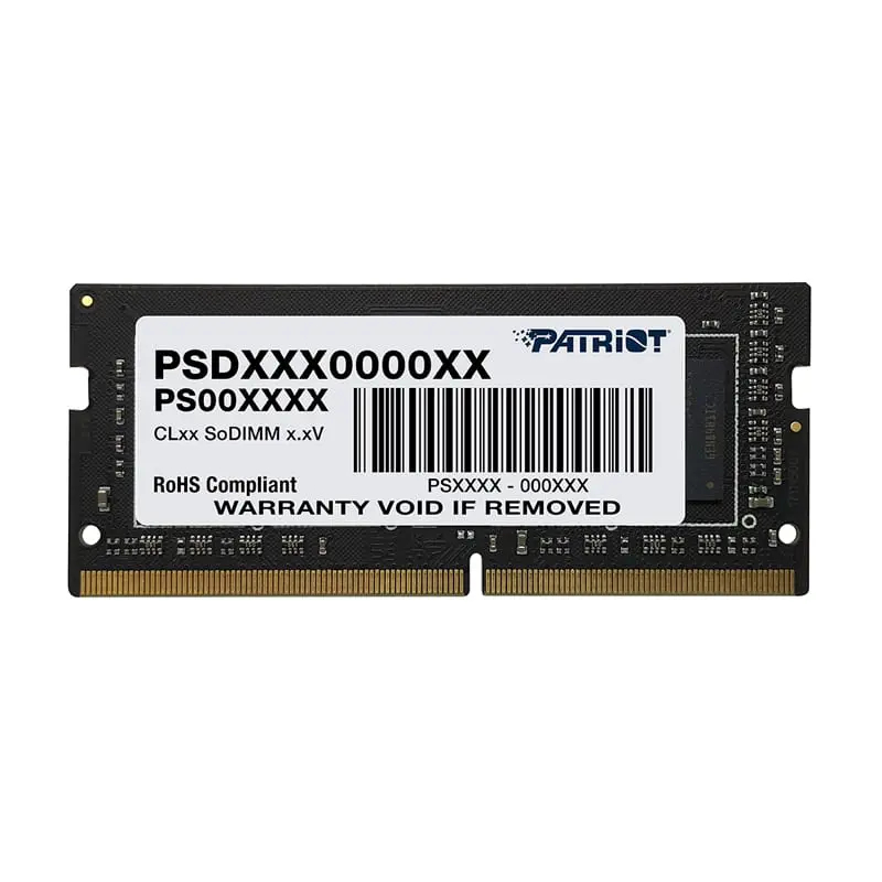 PSD48G320081S wr 01 Patriot Signature Line 8GB DDR4 3200MHz Single Rank SODIMM Notebook Memory