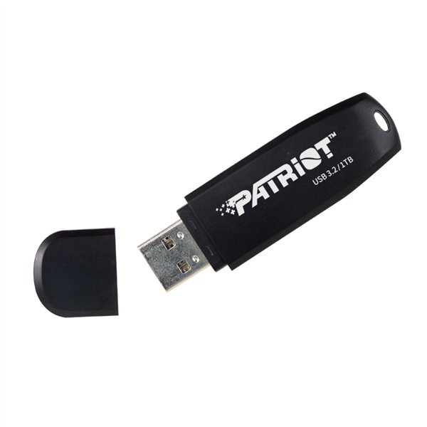 PSF1TBXRB3U wr 01 Patriot Xporter Core 1TB USB3.2 Flash Drive - Black
