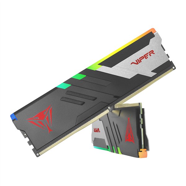 PVVR532G600C30K wr 6 Patriot Viper Venom 32GB KIT(2x16GB) 6000MHz DDR5 Desktop Gaming Memory RGB