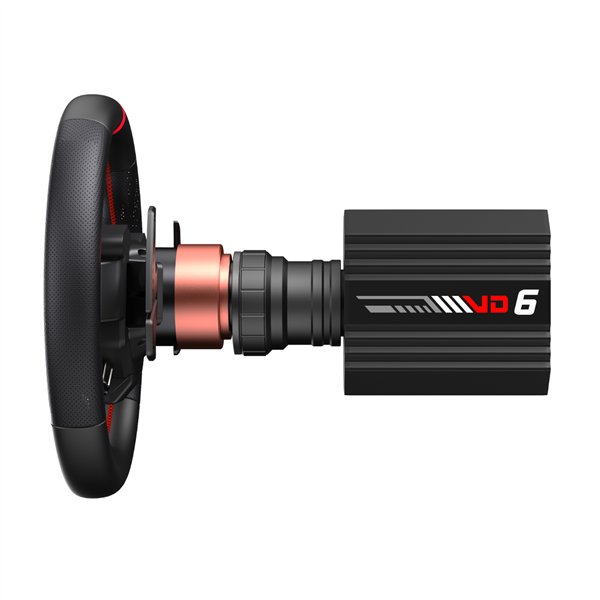 PXN VD6 Direct Drive Sim Racing Wheel | PD-HM Dual Pedal | Z9 Clamp Bundle