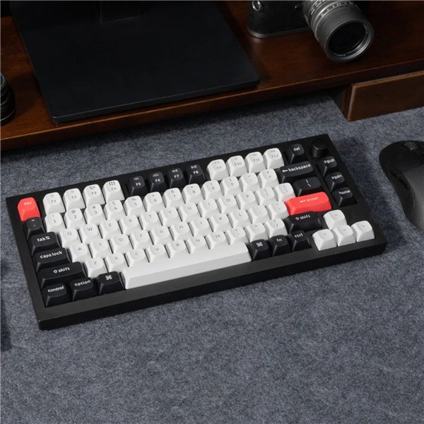 Keychron Q1H-M1 QMK Wireless Custom Keyboard - Black