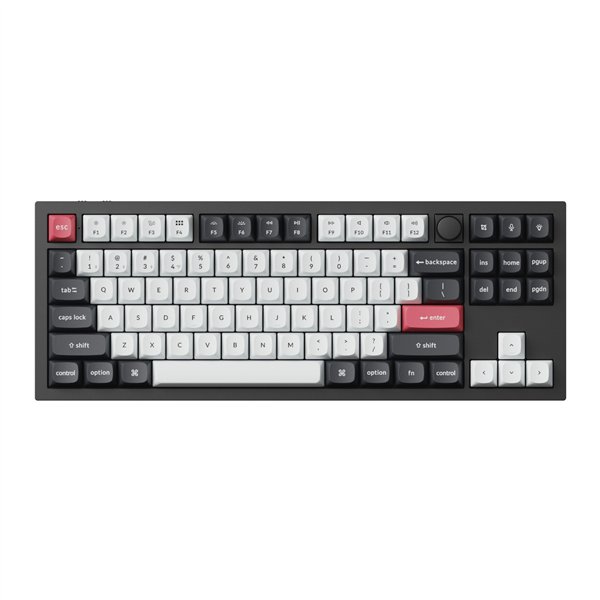 Keychron Q3 HE QMK 80% Wireless Custom Mechanical Keyboard (Nebula Switch) – Carbon Black
