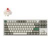 Q3M-P1 Keychron Q3 Max 80 Full Assembled Knob R wr 01 Keychron Q3 Max 80% Full Assembled Knob Red Switch Hot-Swap Gateron Jupiter RGB Wireless Keyboard - Shell White