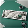 Q3M-P1 Keychron Q3 Max 80 Full Assembled Knob R wr 03 Keychron Q3 Max 80% Full Assembled Knob Red Switch Hot-Swap Gateron Jupiter RGB Wireless Keyboard - Shell White