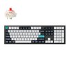 Keychron Q6 Max 100% Full Assembled Knob Red Switch Hot-Swap Gateron Jupiter RGB Wireless Keyboard - Black