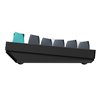 Keychron Q6 Max 100% Full Assembled Knob Red Switch Hot-Swap Gateron Jupiter RGB Wireless Keyboard - Black