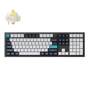 Keychron Q6 Max QMK/VIA Wireless Mechanical Keyboard (Full-Size, Gateron Jupiter Banana)