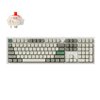 Keychron Q6 Max QMK/VIA Wireless Custom Mechanical Keyboard KSA Gateron Red Jupiter Switches - Shell White