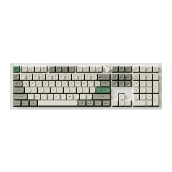 Keychron Q6 Max QMK/VIA Wireless Custom Mechanical Keyboard KSA Gateron Red Jupiter Switches - Shell White