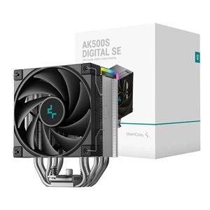 R-AK500S-BKADMN-GJD DeepCool-AK500S-Digital-120mm-Air-CPU-Cooler-Black wr 01a DeepCool AK500S Digital 120mm Air CPU Cooler - Black