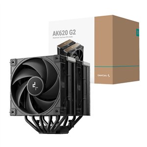 R-AK620G2-BKNNMN-GJD DeepCool-AK620-G2-120mm-CPU-Air-Cooler-Black wr 01 DeepCool AK620 G2 120mm CPU Air Cooler - Black