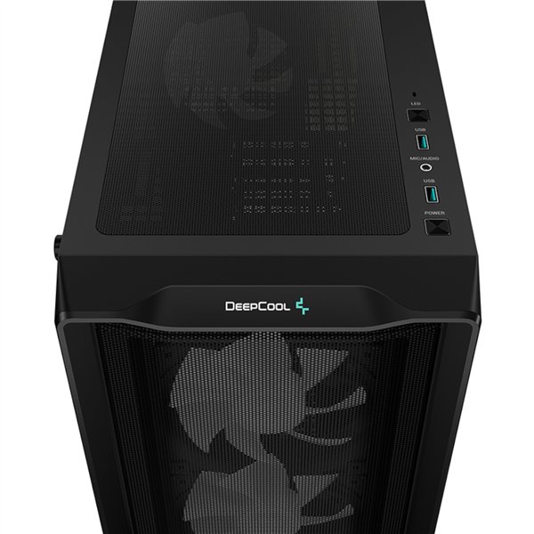 DeepCool CC560 MESH V2 ATX Mid Tower Airflow Gaming Chassis – Black