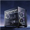 Deepcool CG330 3F Panoramic Dual-Chamber Micro-ATX Gaming Chassis - Black