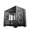 Deepcool CG330 3F Panoramic Dual-Chamber Micro-ATX Gaming Chassis - Black