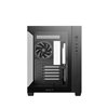 Deepcool CG330 3F Panoramic Dual-Chamber Micro-ATX Gaming Chassis - Black