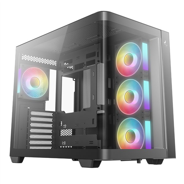 R-CG530U-BKAGA4-G DeepCool-CG530U-4F-ATX-Gaming-Chassis-Black wr 02a DeepCool CG530U 4F ATX Gaming Chassis - Black