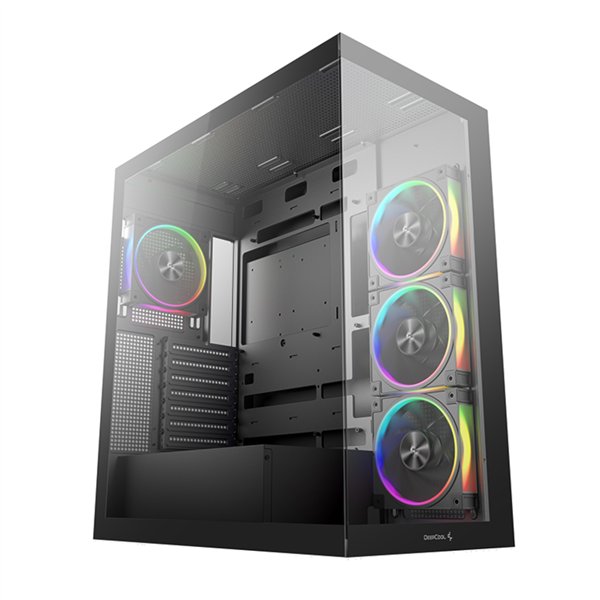 R-CG580-BKADA4-G-2 DeepCool-CG580-4F-V2-ARGB-ATX-Gaming-Chassis-Black wr 01 DeepCool CG580 4F V2 ARGB ATX Gaming Chassis - Black