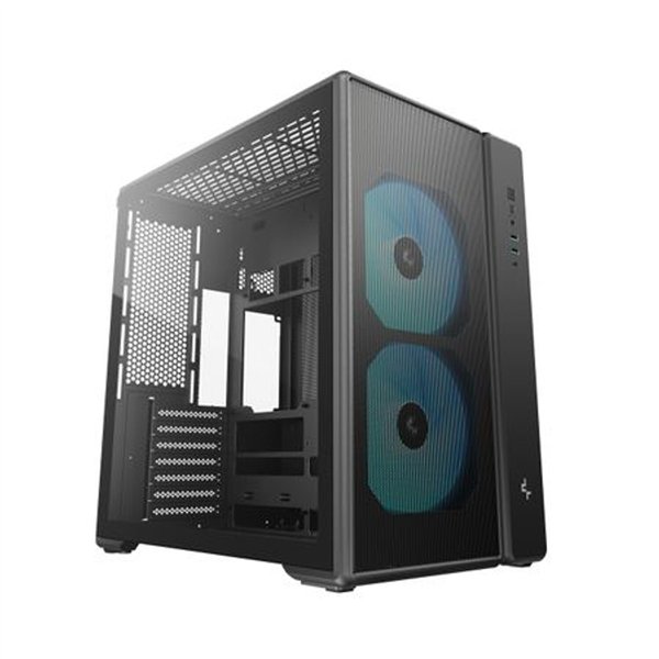 R-CG590MESH-BKANA2-G DeepCool CG590 Mesh 2F ATX ARGB Gaming C wr 06 DeepCool CG590 Mesh 2F ATX ARGB Gaming Chassis - Black