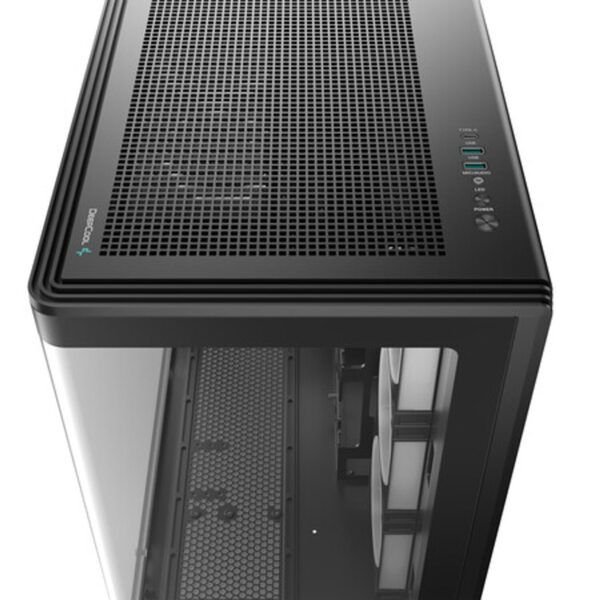 R-CG590U-BKAGA5-G DeepCool CG590U 5F ATX ARGB Gaming Chass wr 06 DeepCool CG590U 5F ATX ARGB Gaming Chassis - Black
