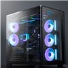 R-CG590U-BKAGA5-G DeepCool CG590U 5F ATX ARGB Gaming Chass wr 11 DeepCool CG590U 5F ATX ARGB Gaming Chassis - Black