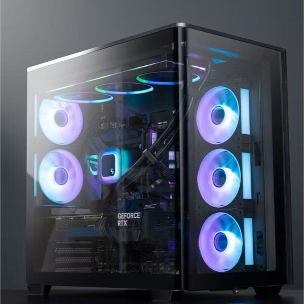 R-CG590U-BKAGA5-G DeepCool CG590U 5F ATX ARGB Gaming Chass wr 11 DeepCool CG590U 5F ATX ARGB Gaming Chassis - Black