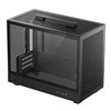 DeepCool CH160 PLUS Micro-ATX Chassis - Black