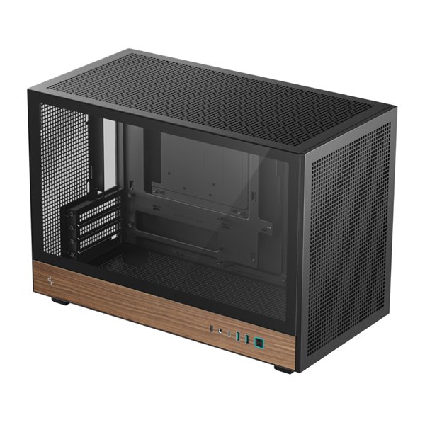 R-CH260-BKNWM0-G-1 DeepCool-CH260-Wood-mATX-Gaming-Chassis-Black wr 04a DeepCool CH260 Wood mATX Gaming Chassis - Black