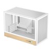 DeepCool CH260 Wood mATX Gaming Chassis White