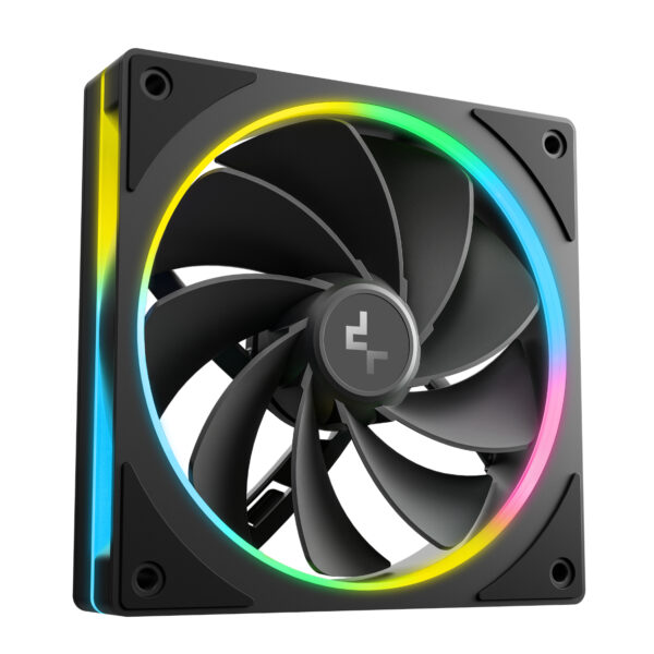 R-FL12RSE-BKAPN3-G DeepCool-FL12R-SE-3-in-1-ARGB-Fan-Pack-Black wr 05a DeepCool FL12R SE 3-in-1 ARGB 120mm PWM 3 Fan Pack - Black