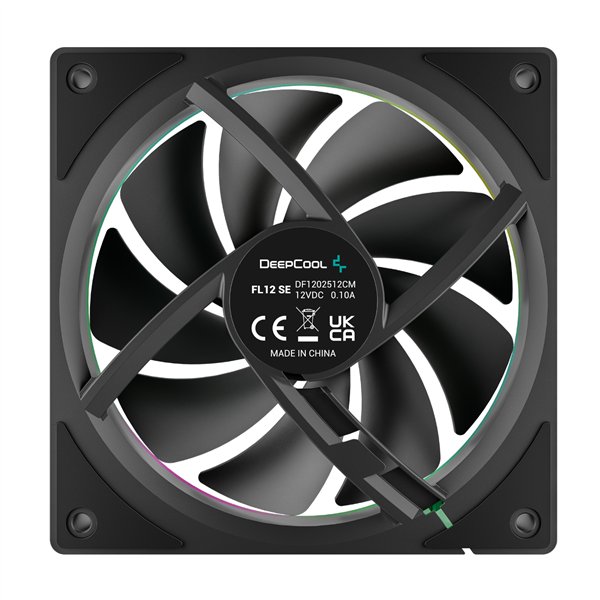 R-FL12SE-BKAPN1-G DeepCool-FL12-SE-120mm-ARGB-PWM-Fan-Black wr 04 DeepCool FL12 SE 120mm ARGB PWM Fan - Black
