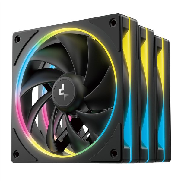 R-FL12SE-BKAPN3-G DeepCool-FL12-SE-3-in-1-ARGB-Fan-Pack-Black wr 02a DeepCool FL12 SE 3-in-1 ARGB 120mm Fan Pack - Black