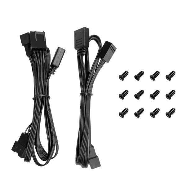R-FL12SE-BKAPN3-G DeepCool-FL12-SE-3-in-1-ARGB-Fan-Pack-Black wr 07a DeepCool FL12 SE 3-in-1 ARGB 120mm Fan Pack - Black