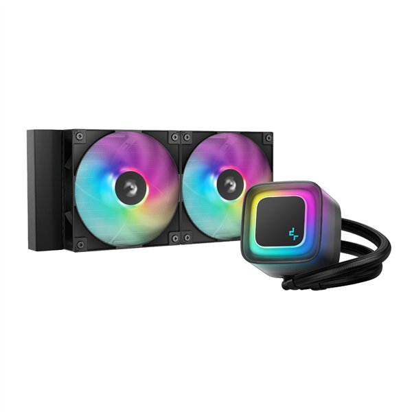 R-LE240-BKAMMC-G-2 DeepCool-LE240-V2-240mm-ARGB-AIO-CPU-Liquid-Cooler-Black wr 02 DeepCool LE240 V2 240mm ARGB AIO CPU Liquid Cooler - Black