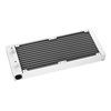 DeepCool LE240 V2 240mm ARGB AIO CPU Liquid Cooler - White