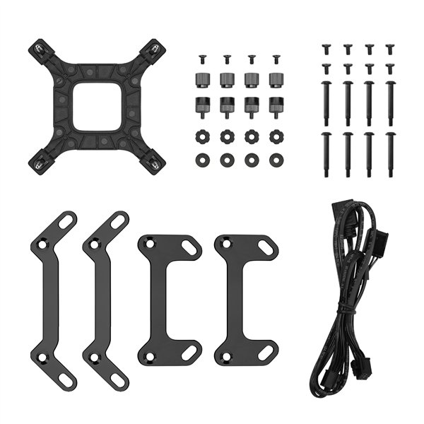 R-LM240-BKDMMC-1 DeepCool-LM240-ARGB-240mm-AiO-Liquid-Cooler-Black wr 05a DeepCool LM240 ARGB 240mm AiO CPU Liquid Cooler - Black