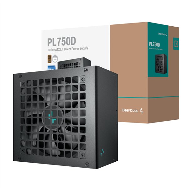 R-PL750D-FC0B-EU-V2 DeepCool-PL750D-750W-80PLUS-Bronze-ATX3.1-Semi-Modular-Power-Supply wr 01 DeepCool PL750D 750W 80PLUS Bronze ATX3.1 Non-Modular Power Supply