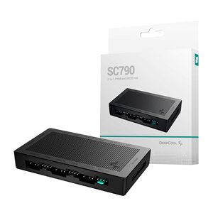 R-SC790-BKNSNN-G DeepCool-SC790-6-Port-ARGB-PWM-Fan-Hub wr 01 DeepCool SC790 6 Port ARGB PWM Fan Hub