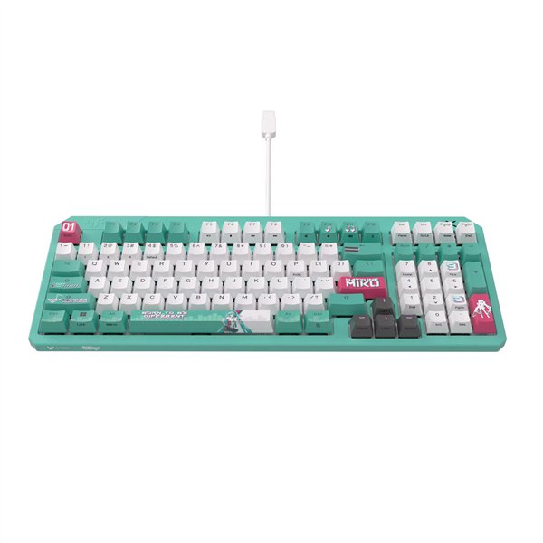 Asus TUF Gaming K3 Gen II Gaming Keyboard Hatsune Miku Edition