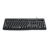RD-BK-7366 Redragon-BK-7366-Full-size-Ergonomic-Membrane-Office-Keyboard-Black wr 03a Redragon BK-7366 Full-size Ergonomic Wired Membrane Office Keyboard - Black
