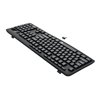 Redragon BK-7367 Full-size Ergonomic Wireless Membrane Office Keyboard - Black
