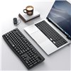 Redragon BK-7367 Full-size Ergonomic Wireless Membrane Office Keyboard - Black