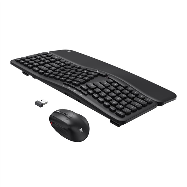 RD-BS-7162MAX Redragon-BS7161-2.4G-Wireless-Keyboard-and-Mouse-Combo-Black wr 05a Redragon BS7161 2.4G Wireless Keyboard and Mouse Combo - Black