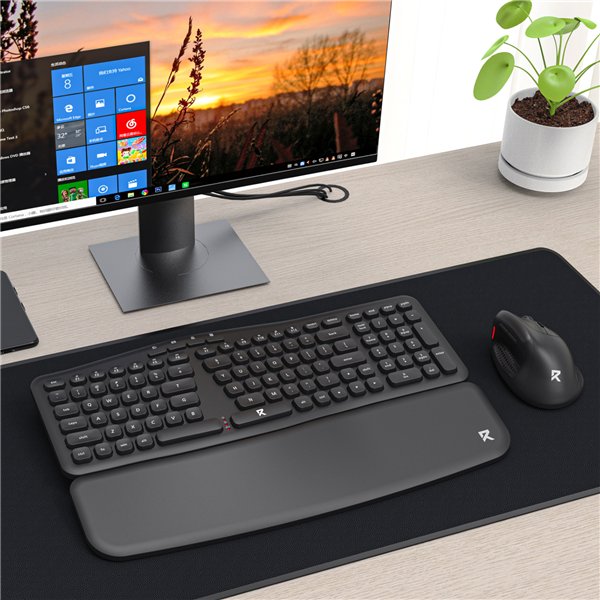 RD-BS-7162MAX Redragon-BS7161-2.4G-Wireless-Keyboard-and-Mouse-Combo-Black wr 06a Redragon BS7161 2.4G Wireless Keyboard and Mouse Combo - Black