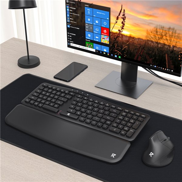 RD-BS-7162MAX Redragon-BS7161-2.4G-Wireless-Keyboard-and-Mouse-Combo-Black wr 07a Redragon BS7161 2.4G Wireless Keyboard and Mouse Combo - Black