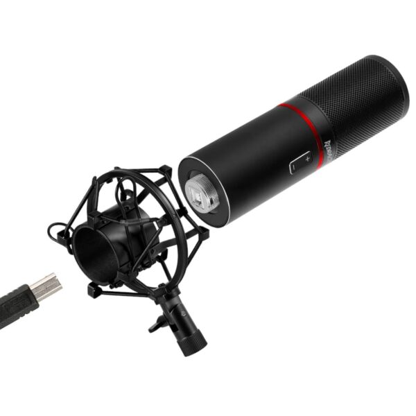RD-GM300 wr 04 REDRAGON BLAZAR Cardioid USB Gaming Mic and Tripod - Black